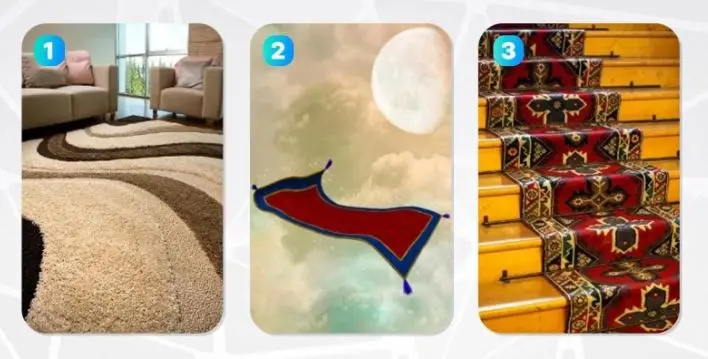 تست شخصیت شناسی : با انتخاب یک فرش بفهمید که به مردم اعتماد دارید یا نه؟