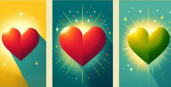 تست شخصیت شناسی : با انتخاب یک قلب بفهمید سازگاری شما با شریک زندگی‌تان چگونه است؟