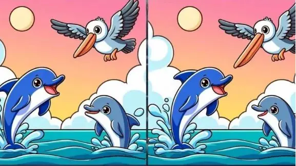 بازی فکری : فقط کسانی که ضریب هوشی 150 دارند در ۱۲ ثانیه ۳ تفاوت پیدا می کنند