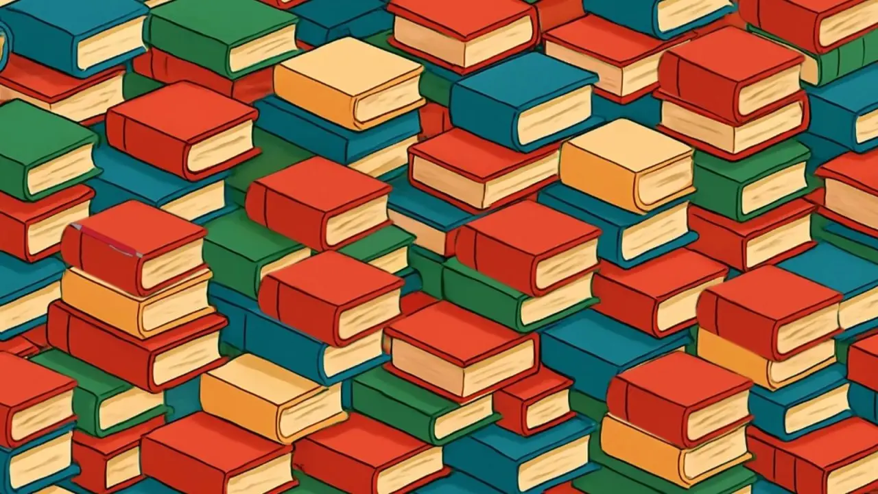 بازی فکری : فقط نابغه‌ها می‌توانند آن را در ۶ ثانیه ببینند! کتاب کجای تصویر پنهان شده است؟