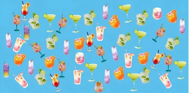 بازی فکری: اگه خیلی تیزبینی در 5 ثانیه نوشیدنی متفاوت و تک رو پیدا کن!