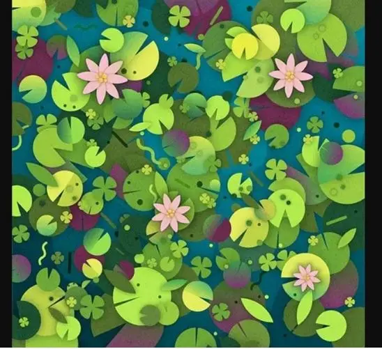 بازی فکری: فقط کسانی که ضریب هوشی ۱۳۰ دارند لاک‌پشت پنهان شده را در ۹ ثانیه پیدا میکنند!