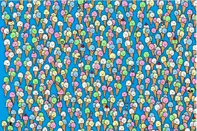 بازی فکری ک شرلوک هولمز باش! آبنبات چوبی رو بین بستنی‌های بامزه شکار کن