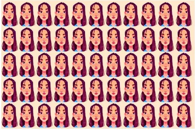 بازی فکری ؛ تنها کسایی که مثل پوآرو فکر میکنن تو 5 ثانیه دختر متفاوت و پیدا می کنند