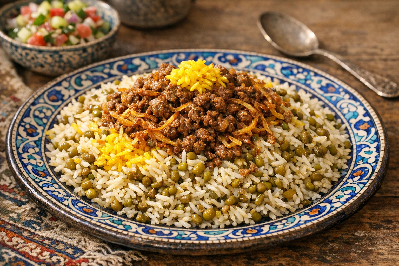 طرز تهیه کته ماش | کته اقتصادی بدون گوشت و بی‌دردسر