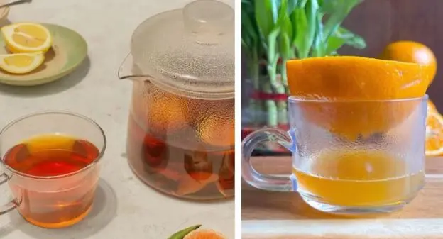 طرز تهیه چای پرتقال؛ چای مجلسی پاییزه با پوست پرتقال