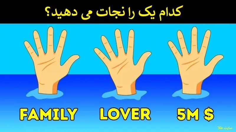 تست شخصیت شناسی | بگو کیو نجات میدی تا بهترین و بدترین ویژگی اخلاقی شمارو رو کنم