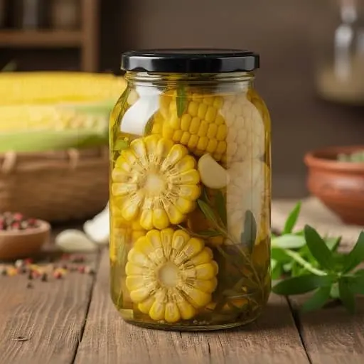 طرز تهیه ترشی بلال حلقه ای: یک ترشی پاییزی و مجلسی