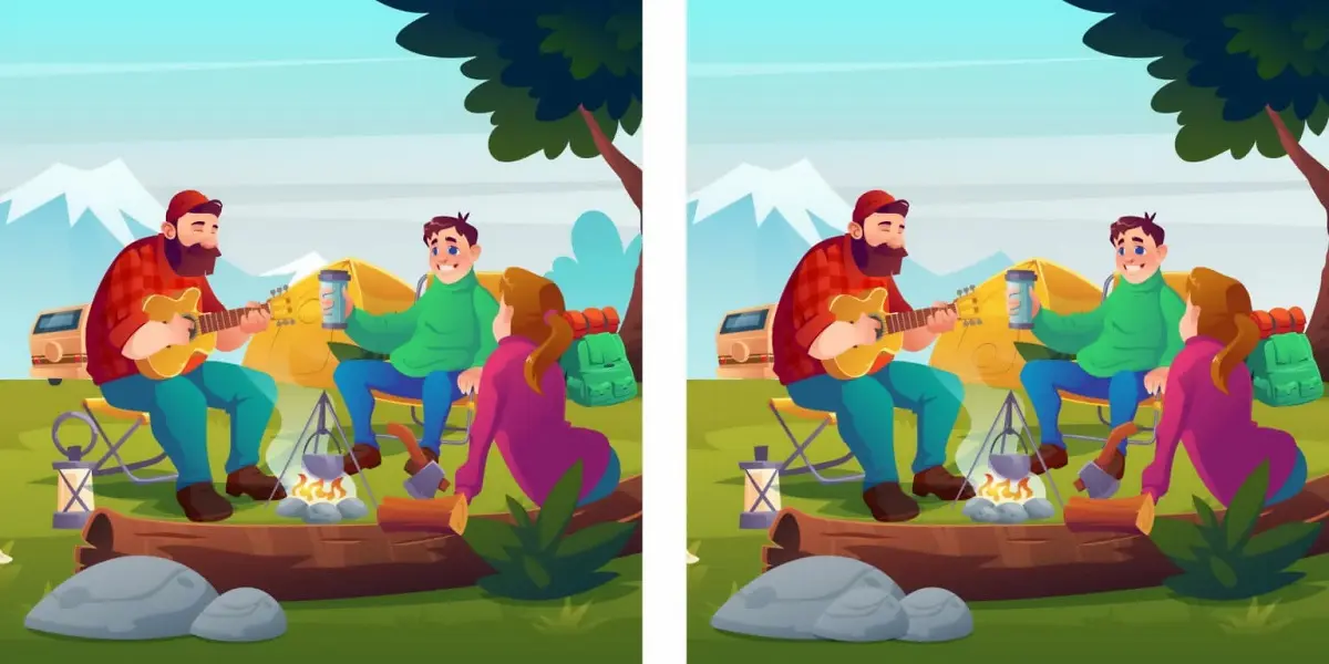 تست هوش | ده اختلاف تصویر را کمتر از ده ثانیه پیدا کنی نابغه ای