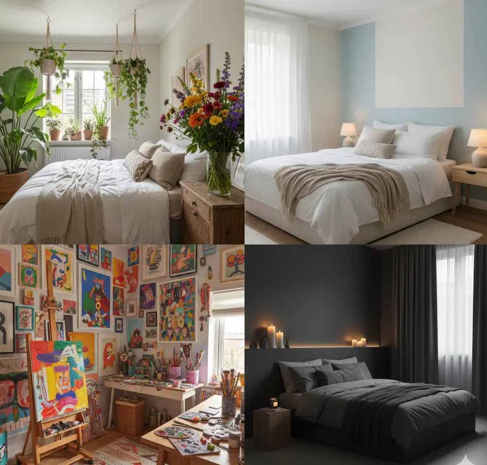 تست شخصیت شناسی : اتاق مورد علاقه خود را انتخاب کنید تا بفهمید چقدر از نظر دیگران رازآلود هستید! 