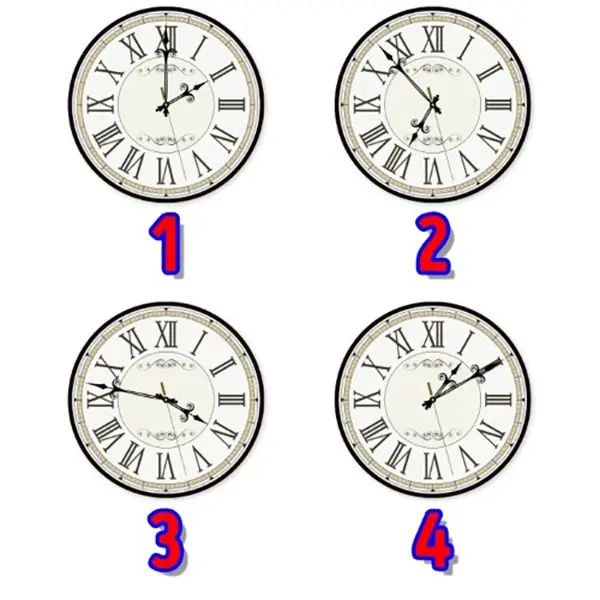 بازی فکری : اگر خیلی نابغه ای بگو ساعت متفاوت کدام است؟