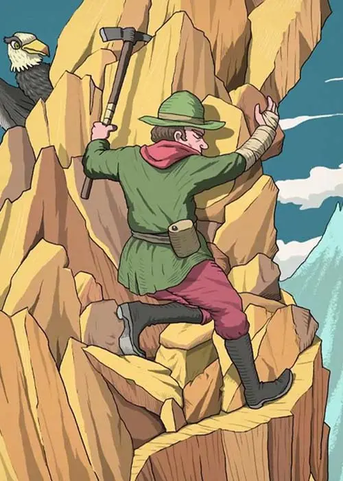 تست هوش | آیا می توانید چهره پنهان در کوه را در کمتر از 15 ثانیه ببینید؟ فقط نابغه های واقعی می توانند این را حل کنند!
