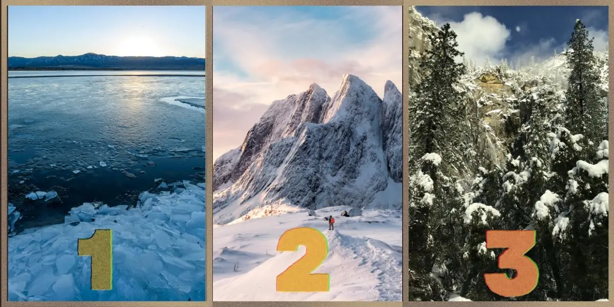 تست شخصیت شناسی | یکی از منظره های زمستونی و انتخاب کن تا خواسته درونیت و بگم