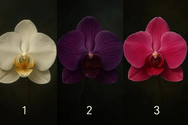 تست شخصیت شناسی : یک گل ارکیده را انتخاب کنید تا بفهمید چه قدرت پنهانی دارید!