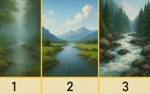 تست شخصیت شناسی : یک رودخانه را انتخاب کنید تا بفهمید چقدر اعتماد به نفس دارید