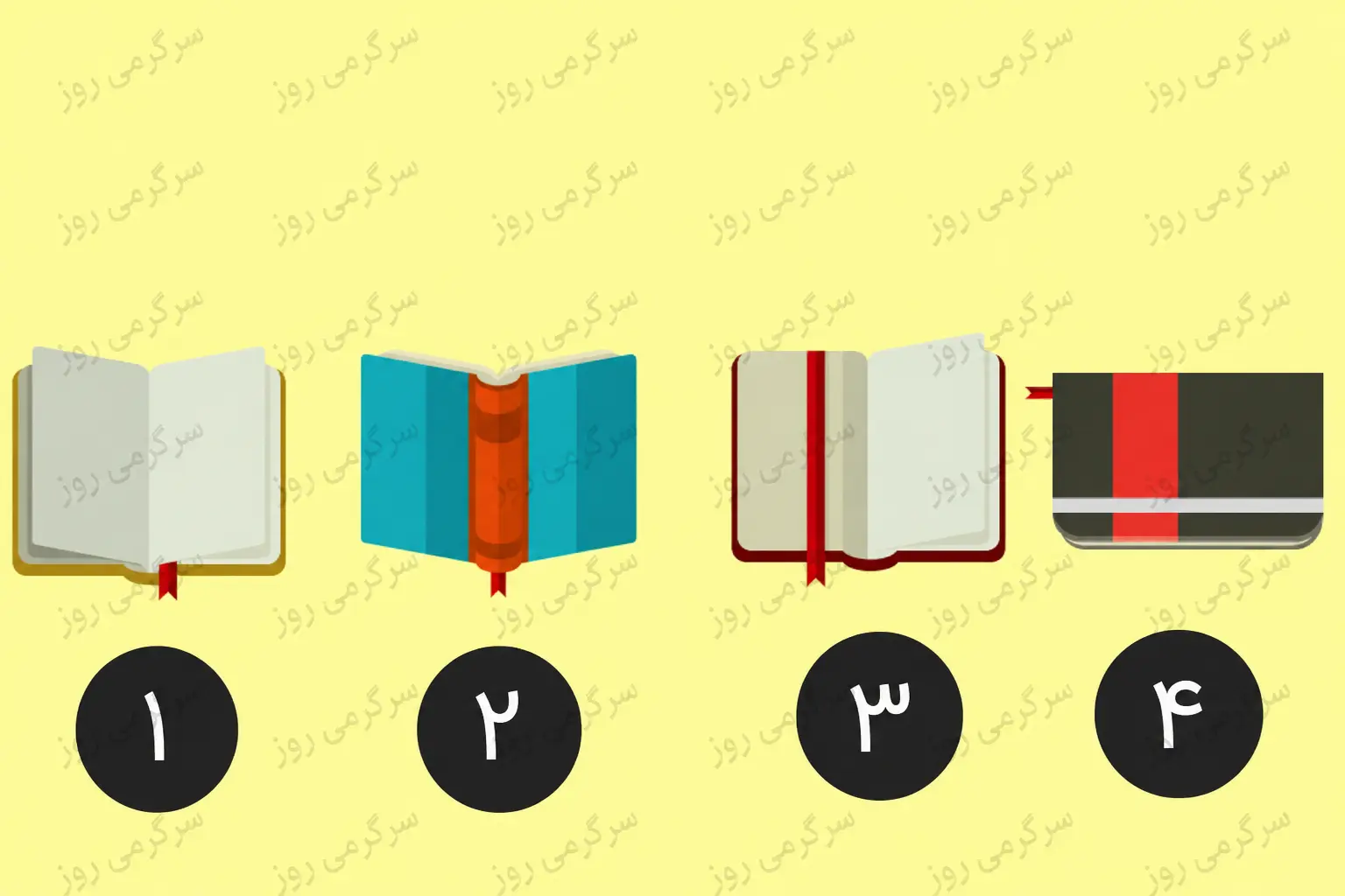 تست شخصیت شناسی | کدام کتاب نگاهتان را می‌گیرد؟ انتخابتان نوع هوش غالب شما را نشان می‌دهد