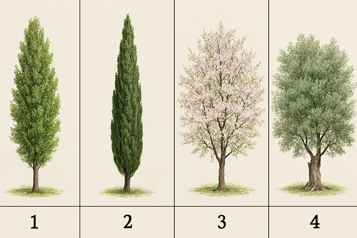  تست شخصیت شناسی: یک درخت انتخاب کنید تا بفهمید چقدر بلند پرواز هستید!
