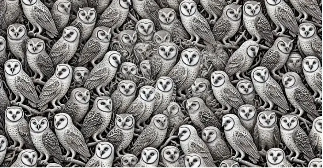 بازی فکری:سرعت مغزتون و با پیدا کردن گربه بین جغدها در ۵ ثانیه بسنجید!