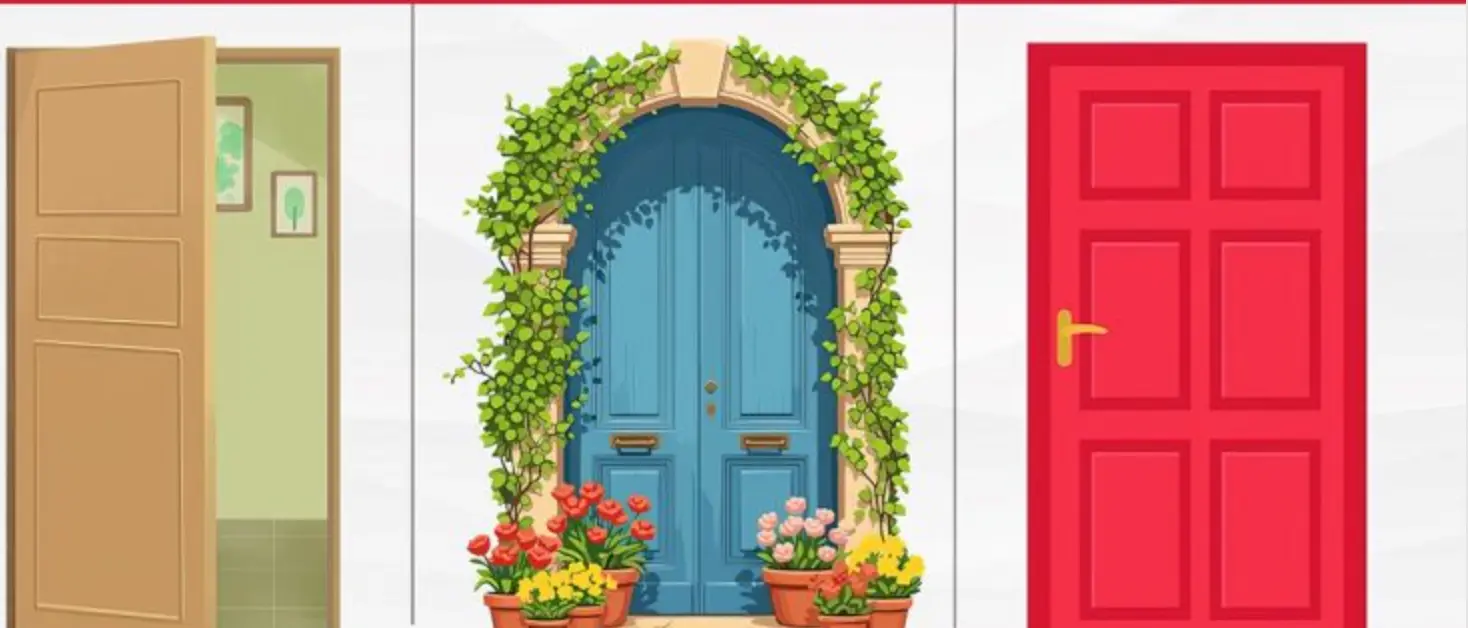 تست شخصیت شناسی : با انتخاب یک در بفهمید در تصمیم‌گیری های مهم چگونه عمل می کنید!