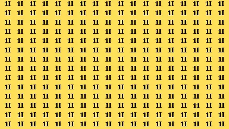 تست هوش | تیز بینا زیر 6 ثانیه سریع عدد متفاوت رو پیدا کنید + جواب