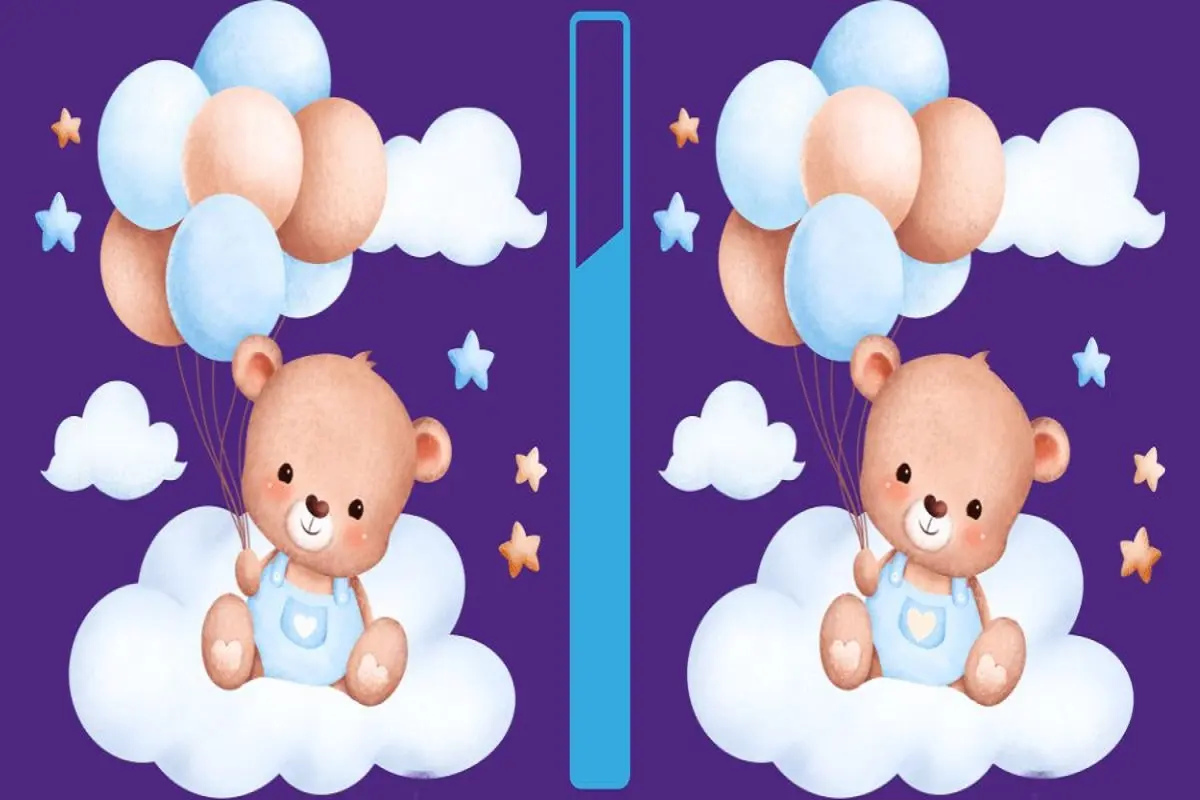 تست هوش |  آیا می توانید 5 تفاوت در این صحنه خرس عروسکی را در 13 ثانیه یا کمتر تشخیص دهید؟