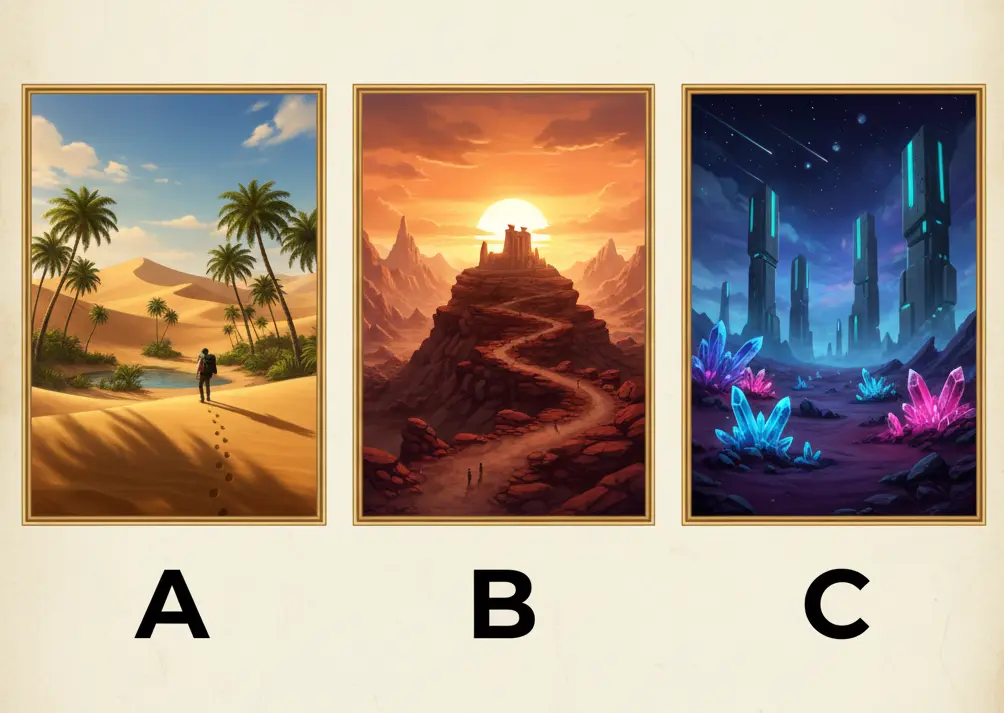  تست شخصیت شناسی : یک بیابان انتخاب کنید تا بفهمید در درگیری ها چه تصمیماتی می گیرید!