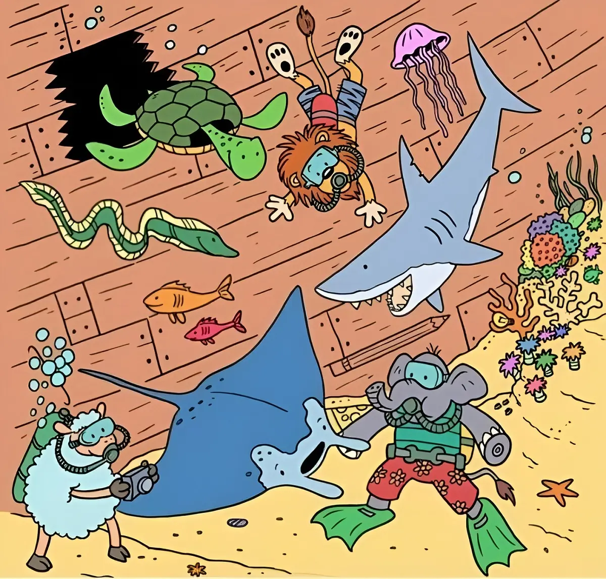 بازی فکری: تکه پیتزا گم شده را فقط اونایی که دید شاهینی دارن میتونن پیدا کنن!