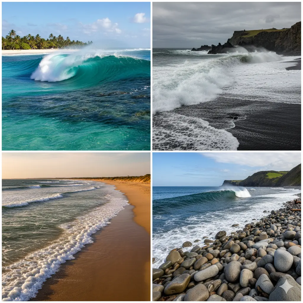 تست شخصیت شناسی : با انتخاب یک موج دریا بفهمید از چه چیزی لذت می برید!