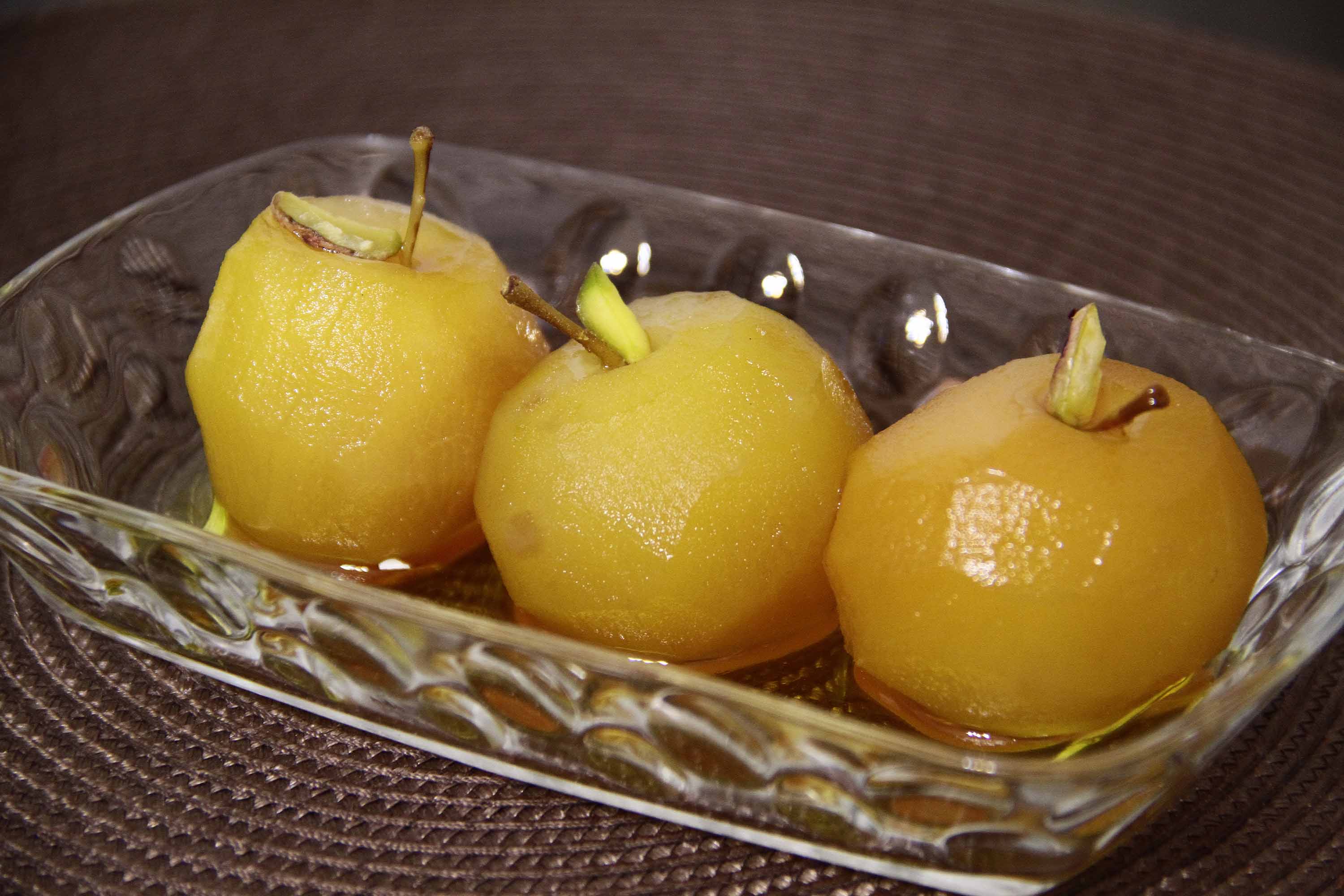 طرز تهیه کمپوت سیب در شیشه 