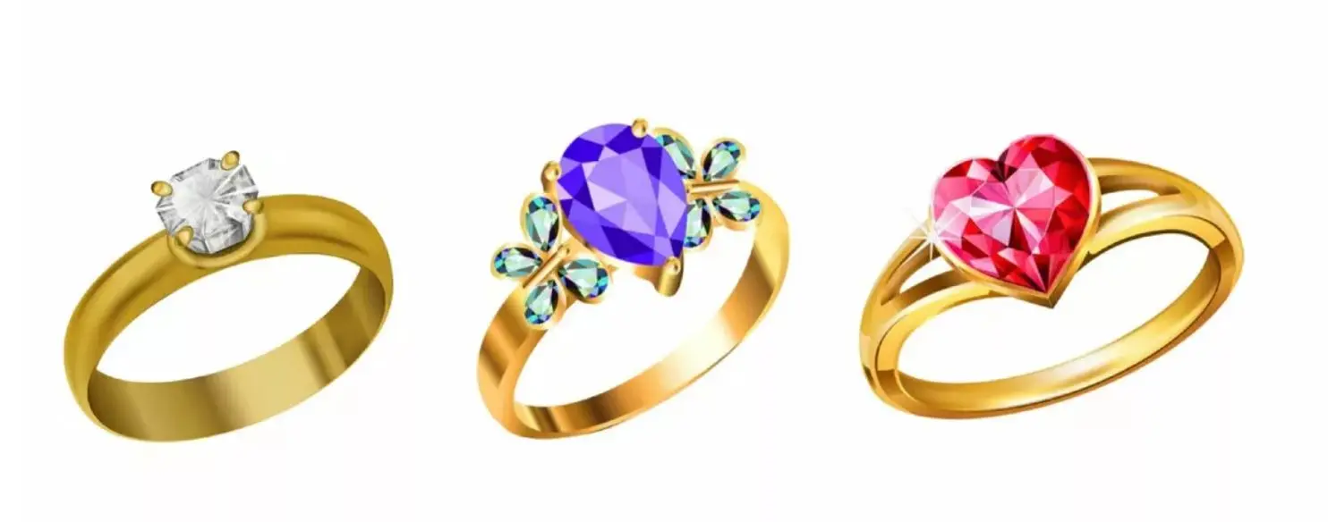 تست شخصیت شناسی انگشتر عقل | انگشتر مورد علاقه خود را انتخاب کنید و ببینید که چه چیزی را در زندگی از دست داده اید