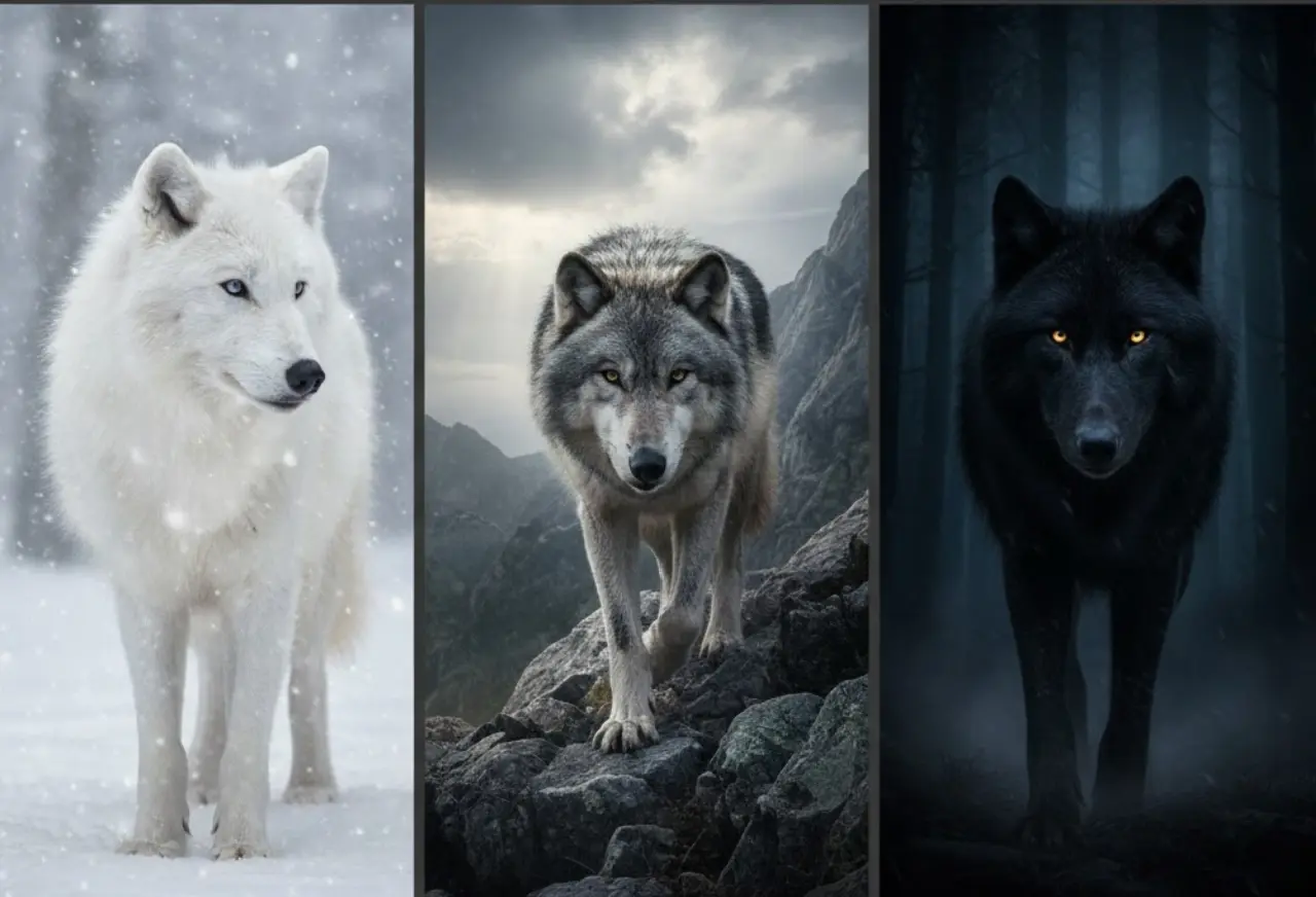 تست شخصیت شناسی : با انتخاب یک گرگ بفهمید چقدر روحیه جنگجویی دارید!