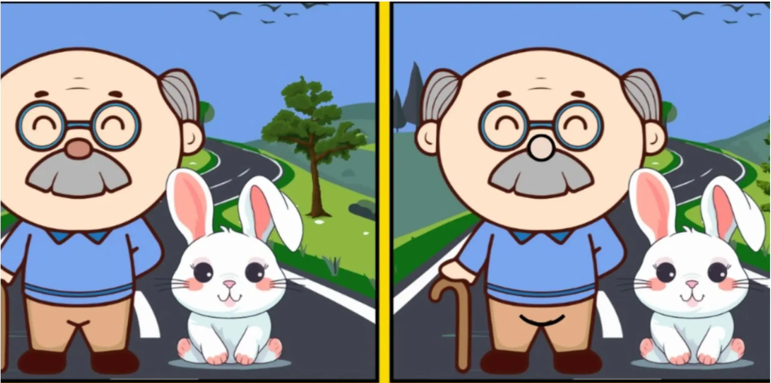 بازی فکری! فقط باهوش ها تو ۱۴ ثانیه ۳ تا تفاوت تصویر و تشخیص میدن!