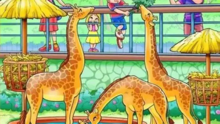 بازی فکری : کسانی که  میمون پنهان شده را در عرض ۱۱ ثانیه پیدا کنند، دارای ضریب هوشی بالایی هستند!