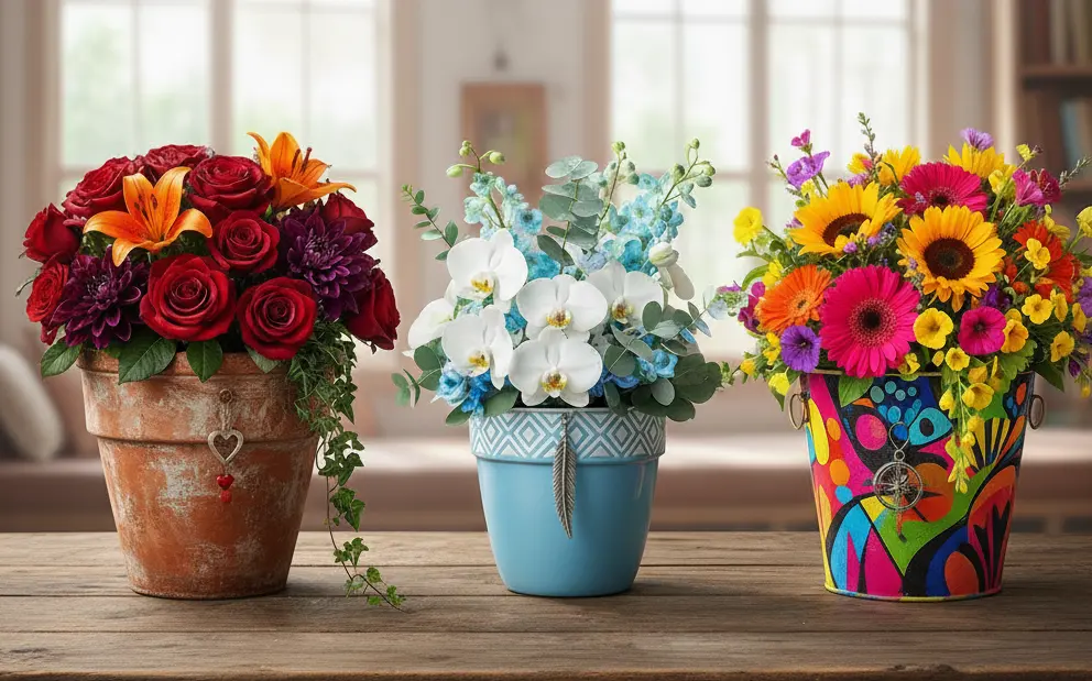 روانشناسی شخصیت : با انتخاب یک گلدان بفهمید چقدر خیال پردازی!