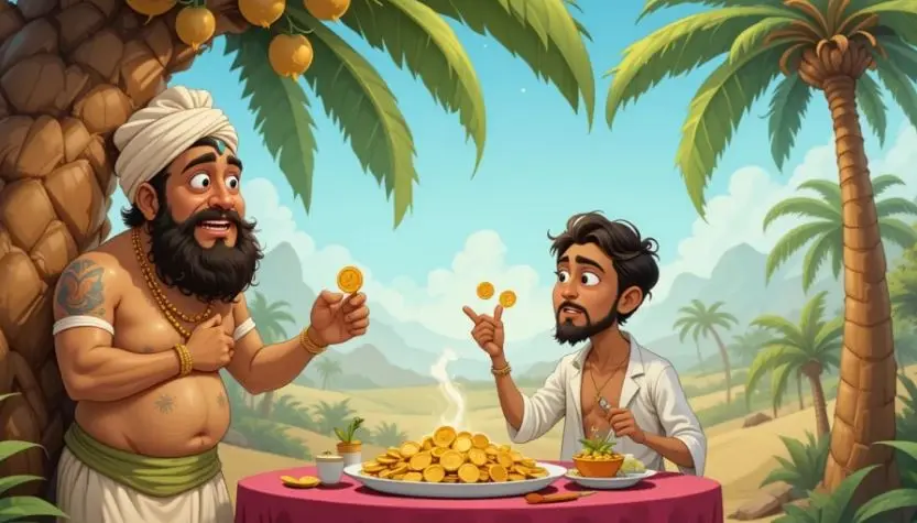 یک نذر، یک دروغ و چهل گرسنه! / حکایت جذاب مرد خسیس و نذر فراموش شده