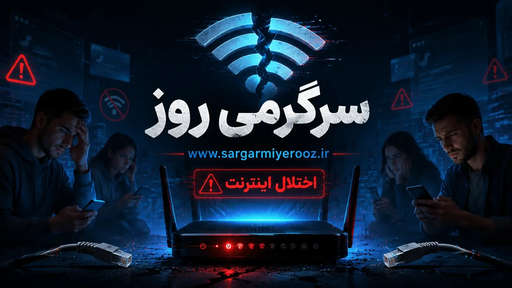 وضعیت اینترنت امروز 22 اردیبهشت ماه