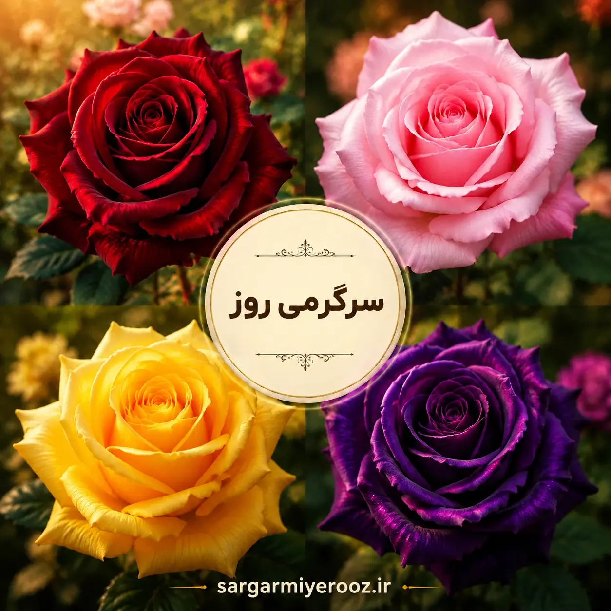 یک گل رز انتخاب کنید! شخصیت شما در عشق این‌گونه است