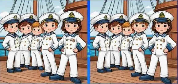 بازی فکری : فقط یک ذهن آروم و دقیق میتونه تو ۱۴ ثانیه ۳ تفاوت را پیدا کند!