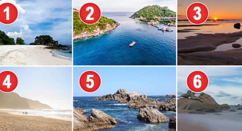 تست شخصیت شناسی : با انتخاب یک ساحل بفهمید چقدر دنبال آرامش هستید
