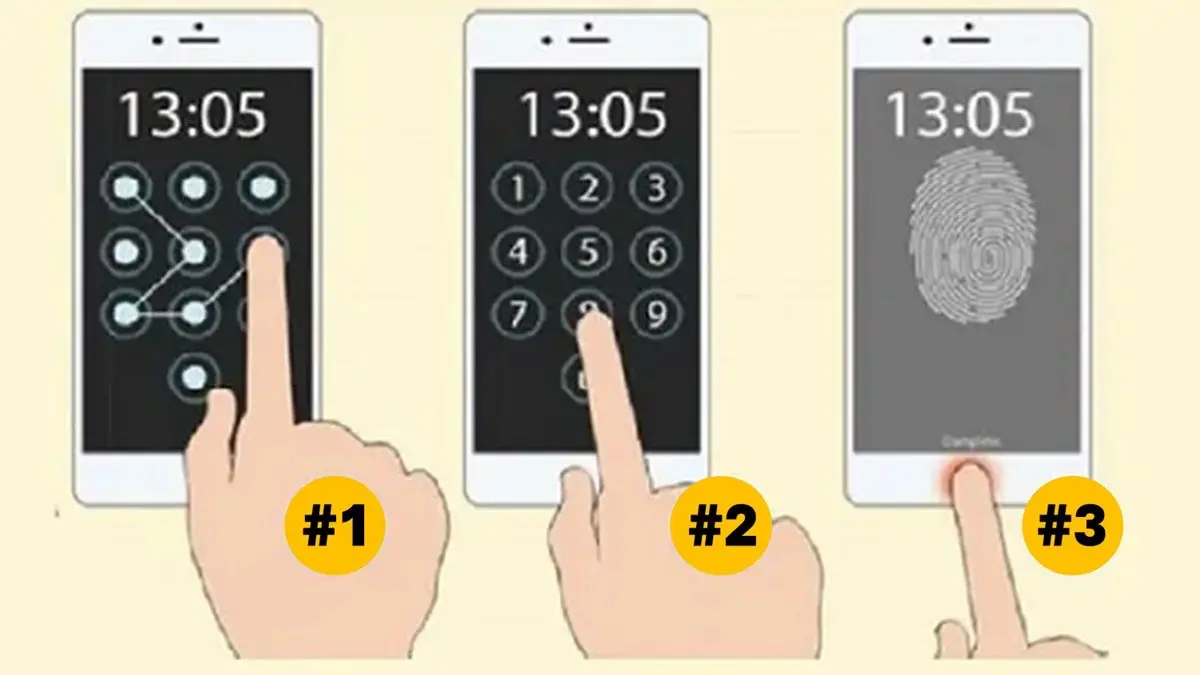 تست شخصیت شناسی | مدل قفل کردن موبایلت ویژگی های پنهان شخصیت تو لو میده