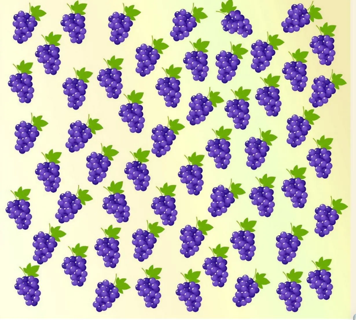 بازی فکری : رکورد ۱۵ ثانیه است،شما تو چند ثانیه انگور متفاوت و پیدا می کنید؟ 