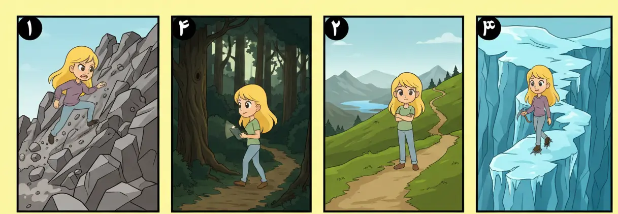 تست شخصیت شناسی : با انتخاب یک مسیر کوهستانی بفهمید چطور با مشکلات برخورد می‌ کنید!