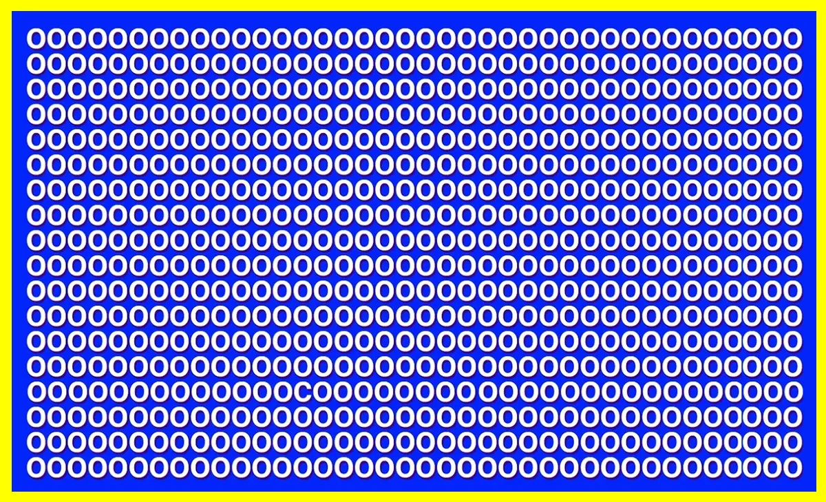 بازی فکری: اگر حرف C را در 4 ثانیه پیدا کنید آزمون خلبانی آمریکا را قبول شدید؟!