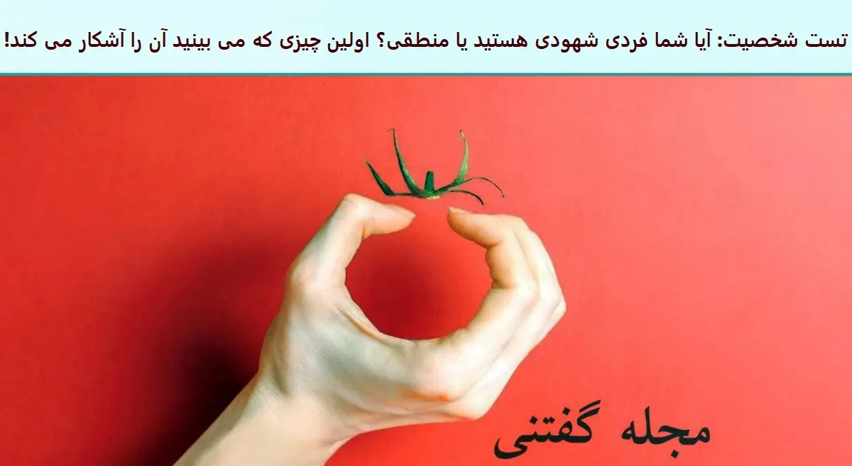 تست شخصیت شناسی | چقدر آدم زودباور و ساده ای هستی؟ بگو اول چی دیدی بعد نتیجه رو بخون