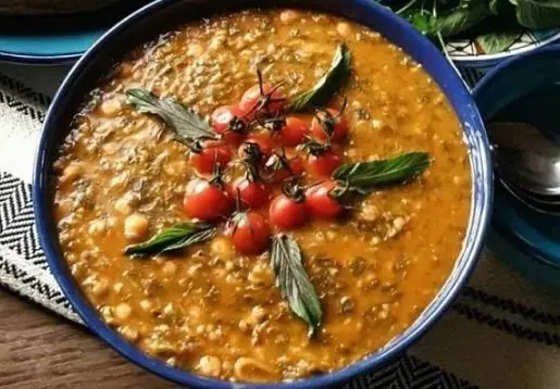 طرز تهیه آش گوجه فرنگی تبریزی ؛ مجلسی و پاییزه