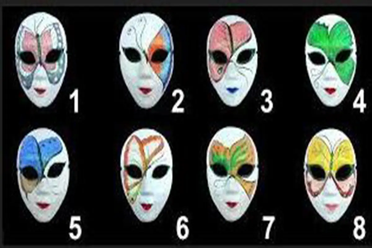 تست شخصیت شناسی | میخوای بدونی اطرافیانت چی ازت پنهان میکنن؟ یک نقاب انتخاب کن میفهمی