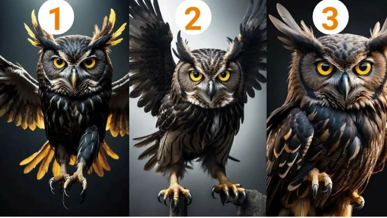 تست شخصیت شناسی |  یک جغد انتخاب کنید و قوی ترین ویژگی های شخصیت خود را کشف کنید 