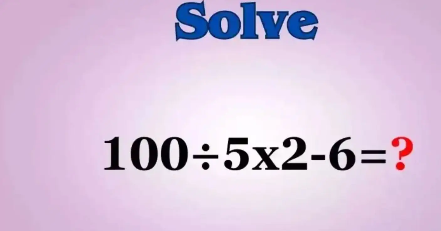 تست هوش | اگه مخ ریاضی هستی تو سیم ثانیه جواب درست و پیدا کن