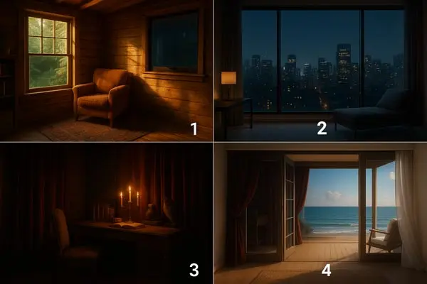 تست شخصیت شناسی : بگویید وارد کدام اتاق میشوید تا بفهمید وابسته هستید یا دلبسته!