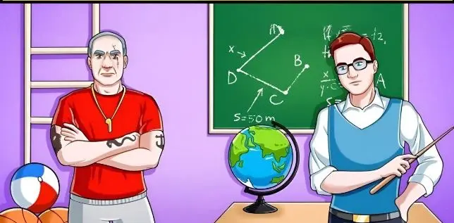 تست هوش : بچه زرنگای میز اول نشین بگن کدوم معلم واقعیه کدوم کیک؟